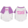紫白春夏棉T恤