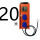 ZXG20米2芯2.5平方电缆线插头