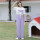 樱花_紫色长裤