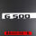 黑色G500字标1条