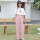 GMG7392-甜菠萝_粉色裤套装