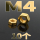 M4【10个】金色螺母