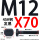 M12X70【45#钢T型】