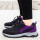 2901黑紫女飞织网布鞋