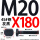 M20X180【45#钢T型】