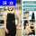 米黄短上衣FM181黑色围裙(LY2207