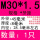 M30*1.5(1只