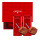 红色巧克力曲奇礼盒·黑松露