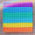 彩虹30CM正方形256泡(加厚)