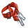 红色电工双小钩腰带+2米绳子