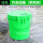 绿色 钓鱼桶圆桶带隔层