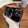 【电镀黑色】猫猫补妆镜支架自带镜头膜