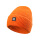 橙色柔软保暖线帽款一只装1