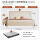 实木床+1床头柜+22cm高档床垫 M