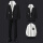 【2件】黑色西装+CS40白色衬衫
