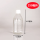 250ml透明瓶+白盖