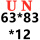 西瓜红 UN-63*83*12