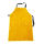 黄色羊皮拼接围裙60*90cm