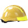 黄色抢险救援头盔