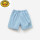 22906（浅蓝色雪人）短裤六一儿童节礼物