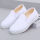 白色加绒棉鞋1900