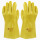 黄色浸塑手套