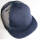 4厘米短帽檐夏季透气+-+藏青帽+PP白色内壳