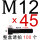 M12x45