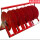 红色钢管4联轴承 10平及以下 100米