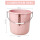 【加厚】大号粉色水桶