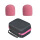 适用K12粉色海绵套2个+玫红边盒