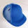 4厘米短帽檐夏季透气+-+宝蓝帽+PP白色内壳