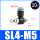 节流阀SL4-M5 10只装