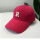 玫红色 小R棒球帽