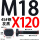 M18X120【45#钢T型】
