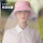 粉红色帽子加粉纱-R80