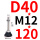 D40-M12*120