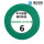 国标BVR6-绿色100米/盘