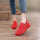 E025红色 单鞋