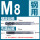 M8*1.25螺旋/先端留言