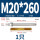 M20*260(316)(1个)