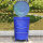 zx240L圆形加厚铁桶带盖蓝