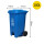 100升脚踏桶蓝色 可回收物