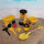工程黄色沙滩车沙漏桶9件套(含尖