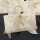 米色盒子+米色纱带+10mm珍珠+别