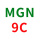 褐色 MGN9C