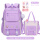 紫色小号+补习袋[送3徽章1挂件