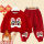 【加绒】红色卫衣+红色裤子K10