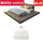 橡灰色单床+床边+床尾+床垫