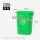 100L正方绿色+一卷垃圾袋